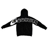 Godium Signature Black Hoodie