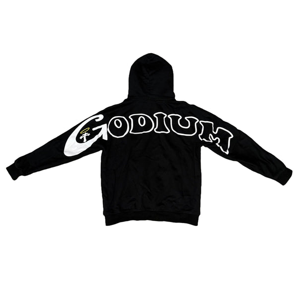 Godium Signature Black Hoodie