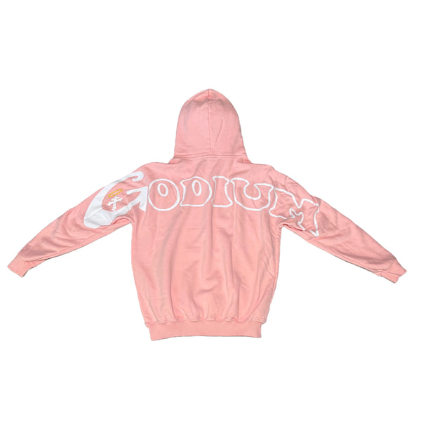 Godium Signature Light Pink Hoodie